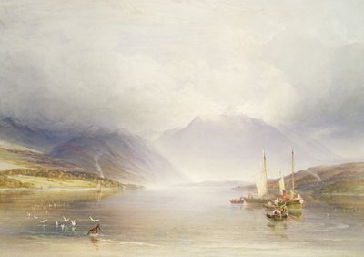 Loch Etive, Argyllshire von A.V. Copley Fielding